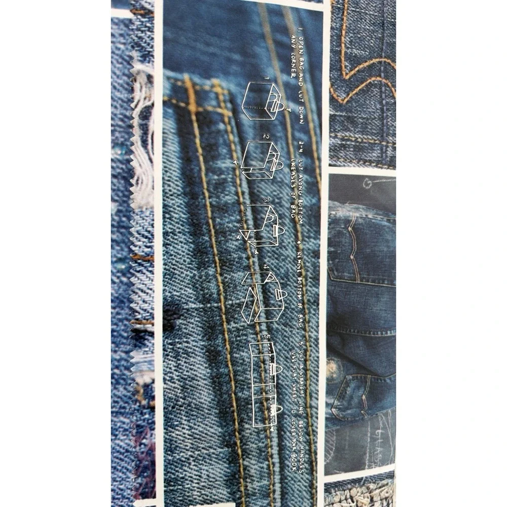Vintage American Eagle Outfitters Paper Shopping Bag AE Jeans Y2K Era Gift Bags